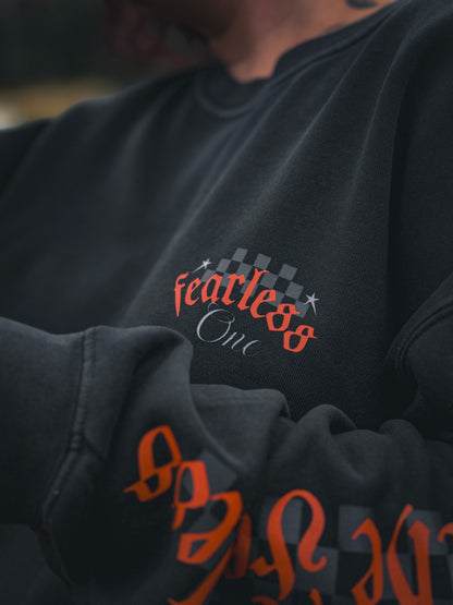 Fear The Fearless Ladies Crew Neck | Greybeard & Sons