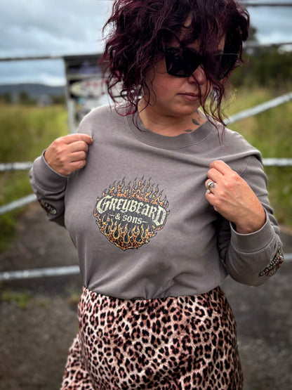 Ashborn Wild Ladies Faded LS Tee.| Greybeard & Sons