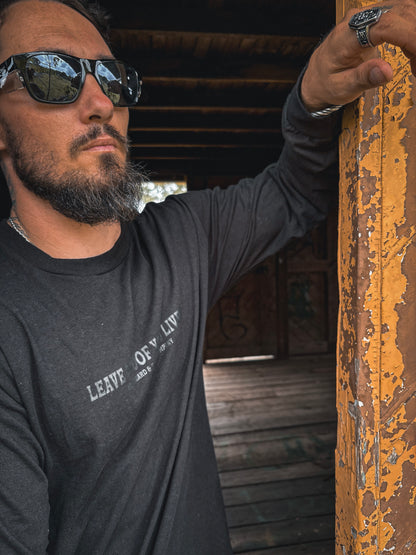 Whiskey Bones Long Sleeve Tee | Greybeard & Sons | Unisex