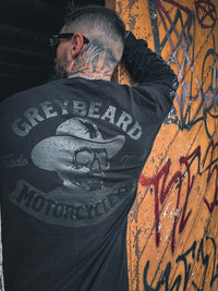 Whiskey Bones long sleeve tee by Greybeard & Sons