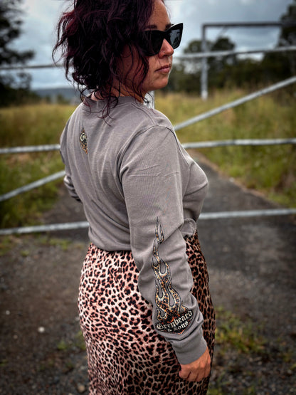 Ashborn Wild Ladies Faded LS Tee.| Greybeard & Sons