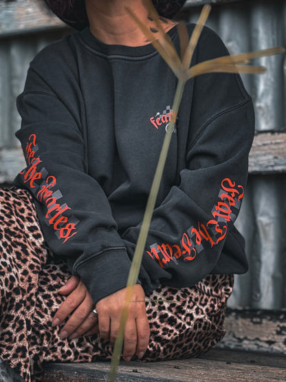 Fear The Fearless Ladies Crew Neck | Greybeard & Sons