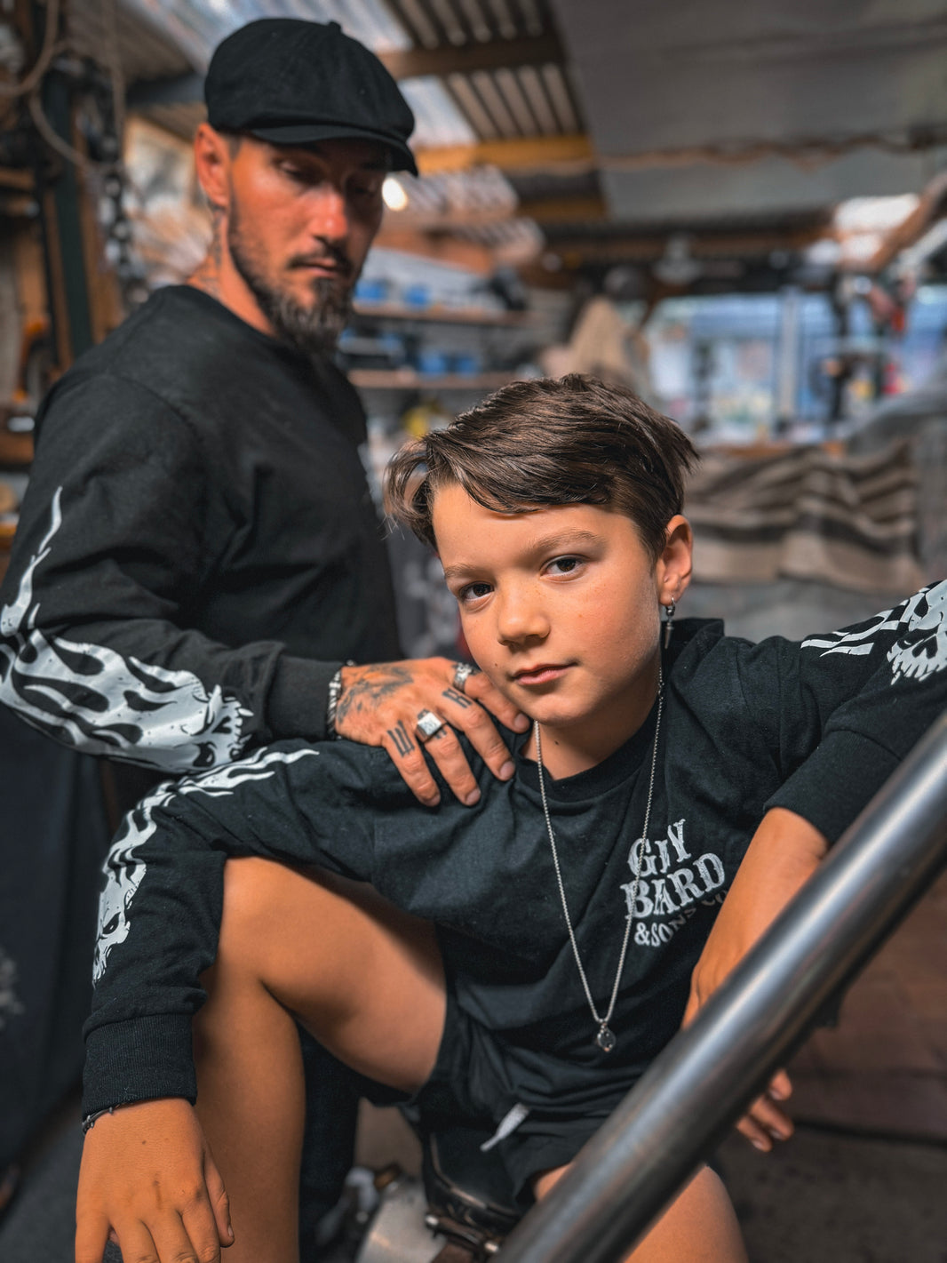 Kids Heritage Long Sleeve Tee | Greybeard & Sons | Unisex