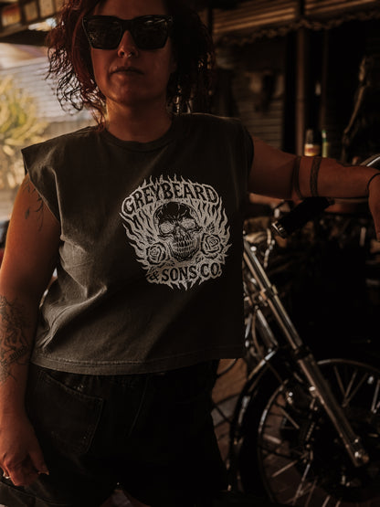 The Graveflower Ladies Tank | Greybeard & Sons