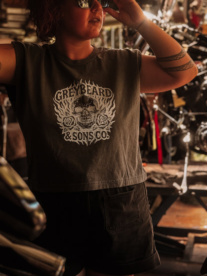 The Graveflower Ladies Tank | Greybeard & Sons