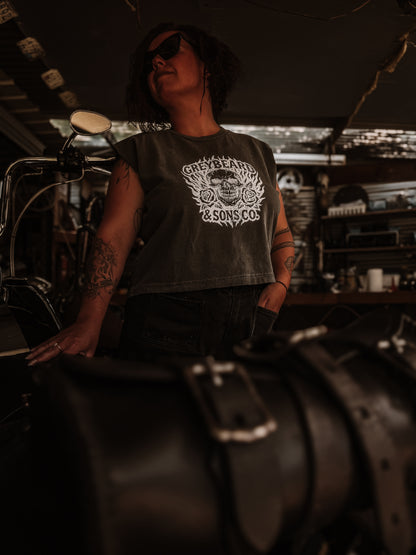 The Graveflower Ladies Tank | Greybeard & Sons