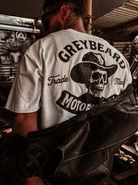 Whiskey Bones heavyweight tee by Greybeard & Sons