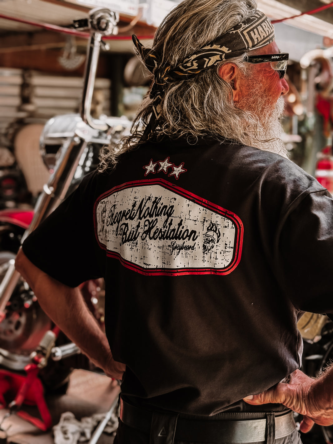 The Regret Nothing Tee | Greybeard & Sons | Unisex