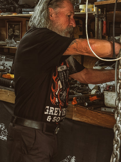 The Shovelhead Tee | Greybeard & Sons | Unisex