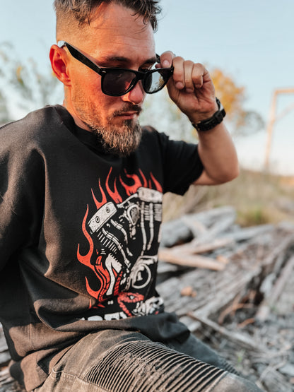 The Shovelhead Tee | Greybeard & Sons | Unisex