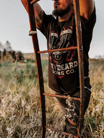 The Shovelhead Tee | Greybeard & Sons | Unisex