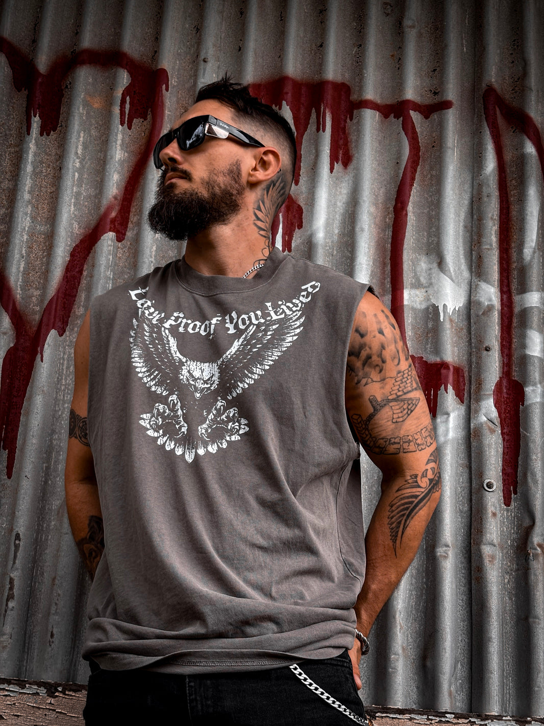 Wings Of Proof Tank | Greybeard & Sons | Mens