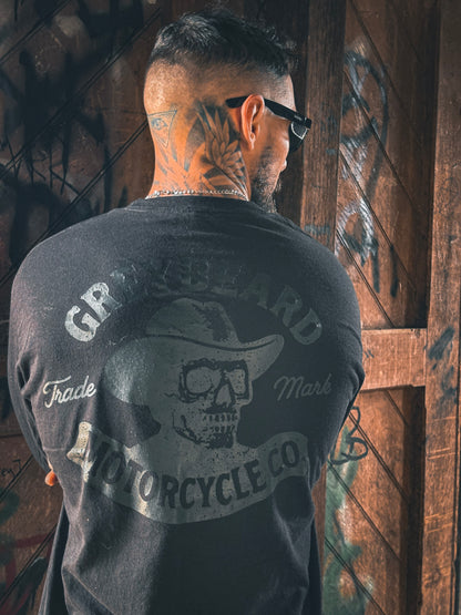 Whiskey Bones Long Sleeve Tee | Greybeard & Sons | Unisex