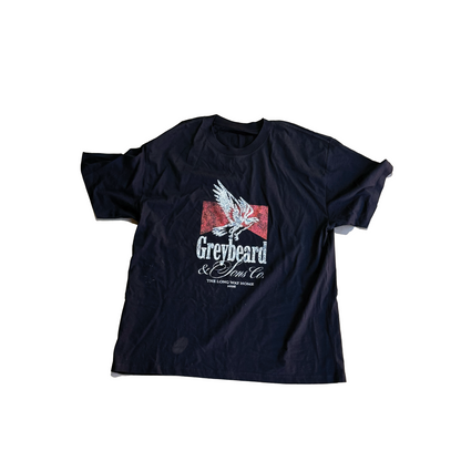 Free Roam tee flat lay | Greybeard & Sons Co.