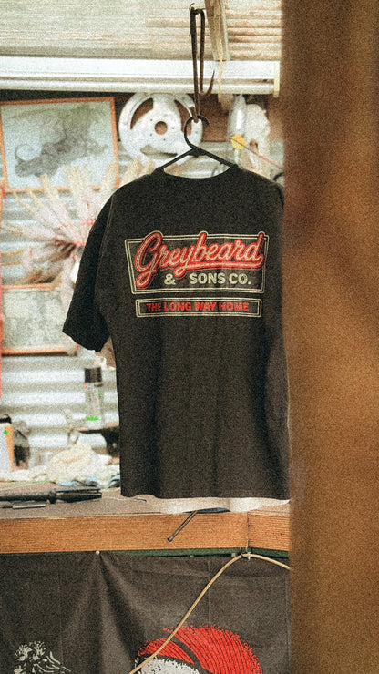 Hotel Nowhere Tee lifestyle photo | Greybeard & Sons