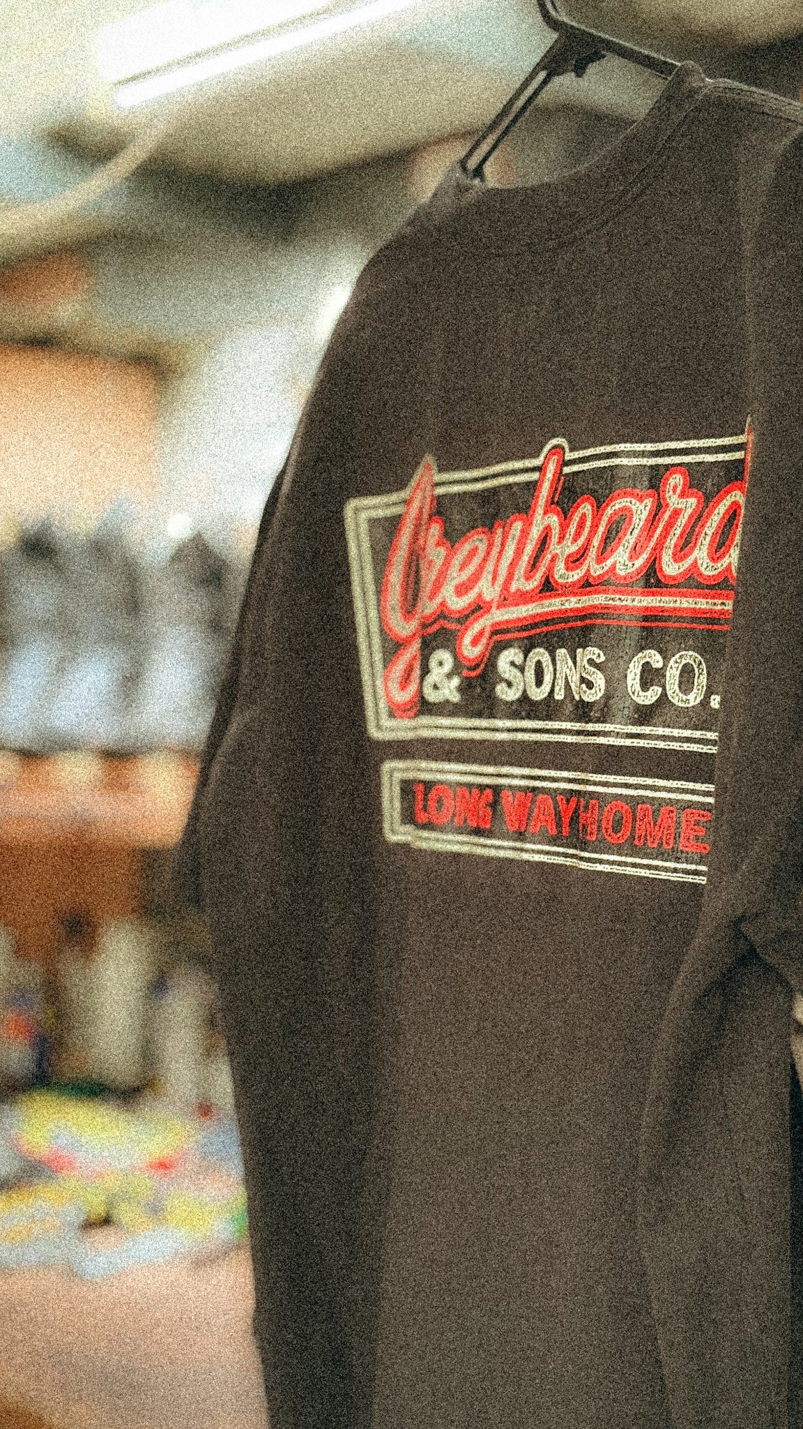 Hotel Nowhere Tee lifestyle photo | Greybeard & Sons