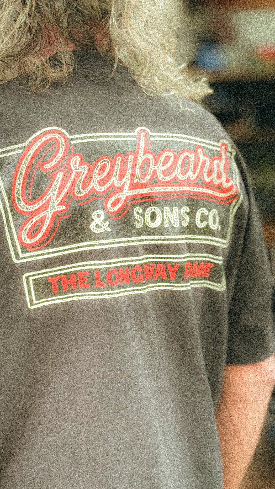Hotel Nowhere Tee lifestyle photo | Greybeard & Sons