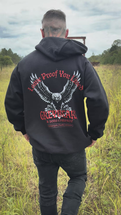 Wings Of Proof Hoodie | Greybeard & Sons